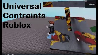 Roblox Studio tutorial  Universal Constraints para fazer peças pedulares roblox robux gamedev [upl. by Efinnej302]