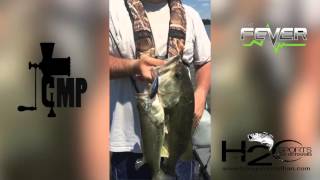 April Eufaula Double  Alabama Bass Fishing 2016 [upl. by Zacherie539]