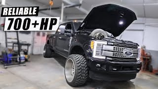 Aggressive Custom Tune 700HP F250 67 Powerstroke FIRST DRIVE [upl. by Ivonne]