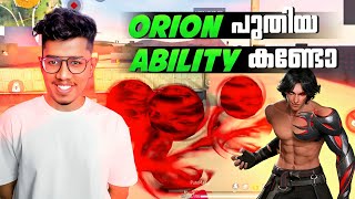 Orion വീണ്ടും Over Power Ability അയി 😱 OB44 Update  Freefire Malayalam [upl. by Nuahsyar]