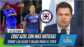 CRUZ AZUL Dos nuevas bajas para el Clausura 2024 Los refuerzos están completos  Futbol Picante [upl. by Dowlen]