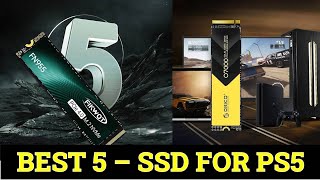 Top 5 Best ssd For ps5 Review 2024 [upl. by Yrol]