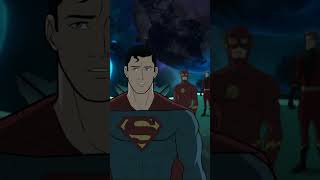 Clark meets KalEl  quotJustice League Crisis on Infinite Earths  Part Onequot shorts [upl. by Yeaton]