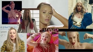 Iggy Azalea megamix  2014 mashup Hits  music video collection  song compilation [upl. by Alansen]