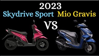 Skydrive Sport Vs Mio Gravis 2023 [upl. by Gujral510]