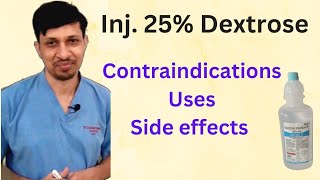 25 percent dextroseDextrose injectionDextrose 25 injection uses in Hindiहिंदी में [upl. by Harrak]