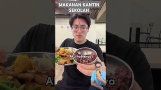 MAKAN DIKANTIN SEKOLAH HABIS 100K food kuliner foodie kulinerjakarta [upl. by Atteuqihc411]