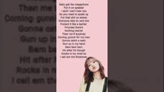 blackpink rap dududu [upl. by Mairb]