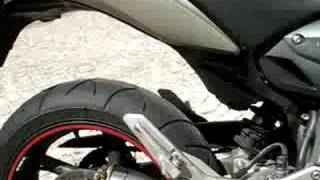 Honda CB600F Hornet 2007  Akrapovic SlipOn GP without [upl. by Cope]