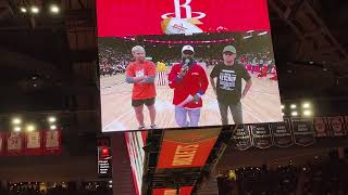 Whataburger Flying Fries At The Houston Rockets [upl. by Wobniar663]