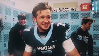 Caden Woodall American football Eenie Meenie  Justin Bieber TikTok [upl. by Gelb]