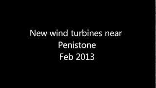 Wind turbine near Penistone  Noise test Noisy [upl. by Parrish]