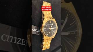 CITIZEN Eco Drive Corso Golden Watch  BM733385E shorts youtubeshorts citizenwatch [upl. by Elleinnad]