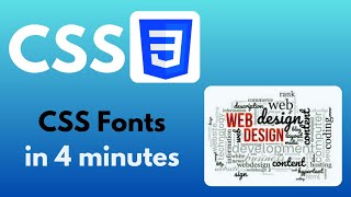 Master CSS Fonts Styling Text Like a Pro [upl. by Ynobe]