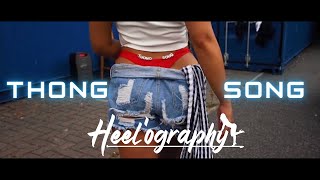 THONG SONG  Heelography  Beyoncé Sunley Choreography [upl. by Halullat]