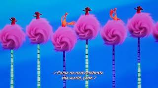 Dr Seuss The Lorax Ending Scene  End Credits With The Celebrate The World Song [upl. by Adlin]