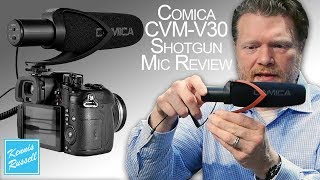 Comica CVMV30 Camera Shotgun Mic Review [upl. by Bria]