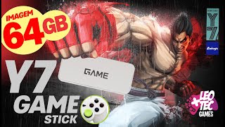 💣BOMBA 0800 FREE  Game Stick Y7 🚀SUPER imagem com 64GB 🔓DESBLOQUEADA  Xseven Emuelec 47 [upl. by Stefania195]