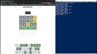 Solving Wordle with Python [upl. by Anrev]
