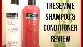 TRESemme Keratin smooth shampoo amp Conditioner Review [upl. by Biagi]