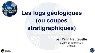 Les logs géologiques ou coupes stratigraphiques [upl. by Netsreik]