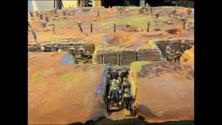 ww1 diorama airfix trench system [upl. by Tullusus]