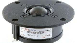 Unboxing The Scanspeak D2905950000 Tweeters [upl. by Germin]