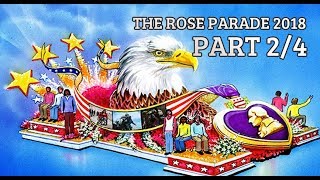 129th Rose Parade in Pasadena 24 FULL LENGTH  The 2018 Rose Parade [upl. by Kirsch]