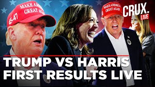 US Presidential Election 2024 Live  Trump vs Harris Live  Who Leads In Swing States [upl. by Caswell9]