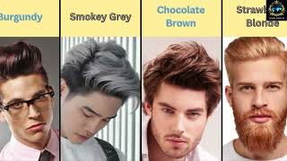 Top 20 Popular Boys Hair Colour StylesData Comparison [upl. by Ohcamac443]