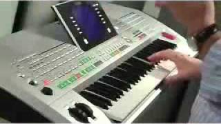 Yamaha Tyros 2 Demonstration part 1 [upl. by Harrell]