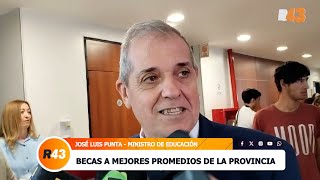 BECAS A MEJORES PROMEDIOS DE LA PROVINCIA [upl. by Natsirhc]