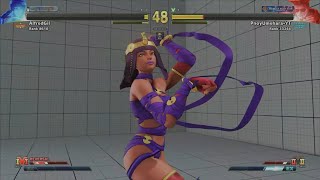 Menat AlfredGil VS Guile  Street Fighter V Champion Edition  First To 5 [upl. by Rurik942]