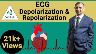 ECG Depolarization and Repolarization by DrShantanu Joshi [upl. by Drofliw]