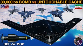 Could B2 With 30000lbs Bunker Buster Hit Irans Underground Missile Storage WarGames 256  DCS [upl. by Alikahs535]