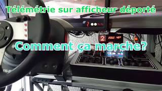 Simracing  DIRT  Télémétrie sur NEXTION  Comment ça marche [upl. by Sutelc310]