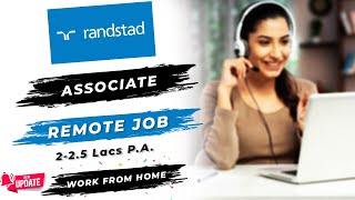 Randstad Hiring Associate Process Executive  Work from Home  Any Graduate  Apply Now [upl. by Asirahc]