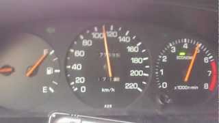 Toyota Celica 16 STi 1992r Acceleration [upl. by Macmahon488]