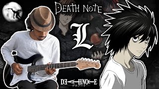 Ls Theme  Death Note  Electric Guitar Cover by Sudarshan [upl. by Nahgem871]