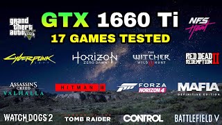 GTX 1660 Ti Laptop Gaming Test  2021 [upl. by Austreng]