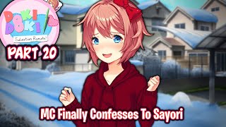 MC Finally Confesses To SayoriPart 20DDLC Salvation Remake MOD [upl. by Aivul344]