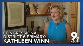 Full candidate interview Kathleen Winn R [upl. by Heiskell441]