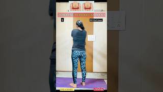 Reduce back fat with this exercise backfat fatloss backworkout [upl. by Halie]