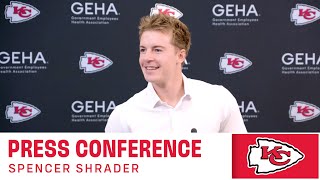 Spencer Shrader The Biggest Emotion in That Moment is Gratitude  NFL Week 12 Press Conference [upl. by Paucker150]