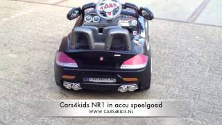 speelgoedauto bmw look elektrische kinder accu auto bij Cars4kids accu speelgoed [upl. by Anera]