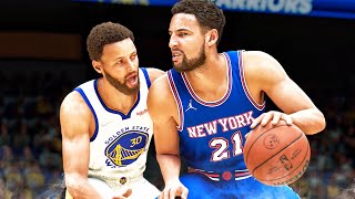 NBA 2K22 My Career  KLAY GETS REVENGE ON THE WARRIORS Next Gen Best PG Build Gameplay [upl. by Letisha602]