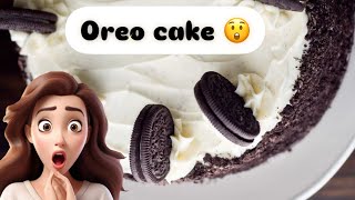 Kiya cake premix se Oreo cake ban skta he  😲 [upl. by Ayikal]