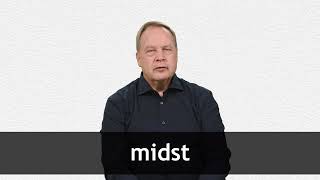 How to pronounce MIDST in American English [upl. by Asseniv]