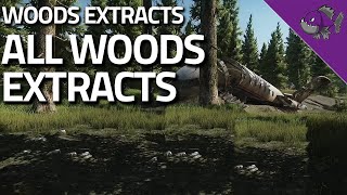 All Woods Extracts  Extract Guide  Escape From Tarkov [upl. by Alesiram401]