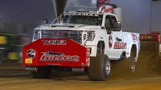 Scheid Diesel Extravaganza 2024 Super Stock Diesel Truck Pulling Pro Pulling League [upl. by Hally600]